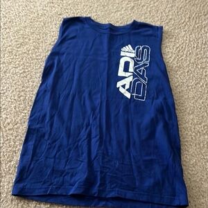 Adidas Kids Royal Blue Tank Top